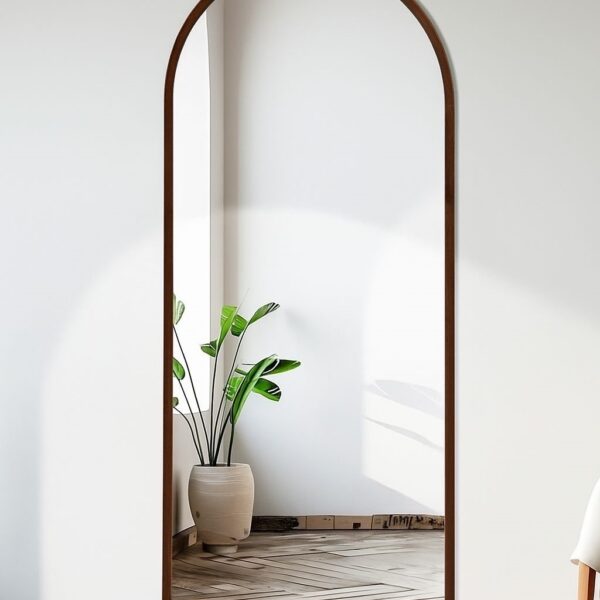 מראה קשת עץ אגוז